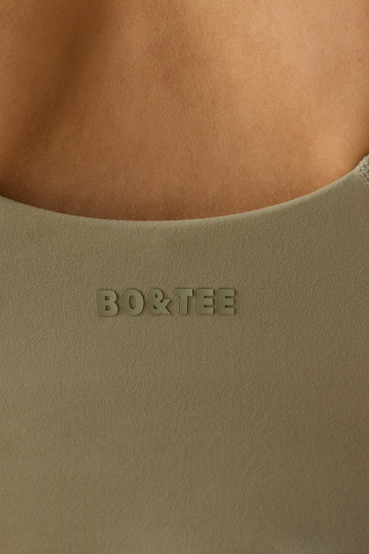 Soft Active Tank Top in Soft Olive view 4